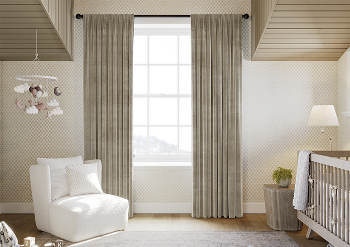 Ultra Luxe Velvet, Hare - Made to Measure Curtains - Image 3